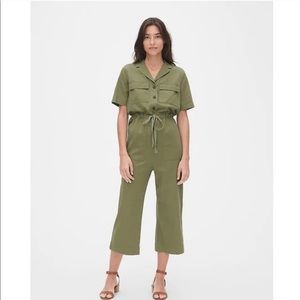 Gap utility jumpsuit green